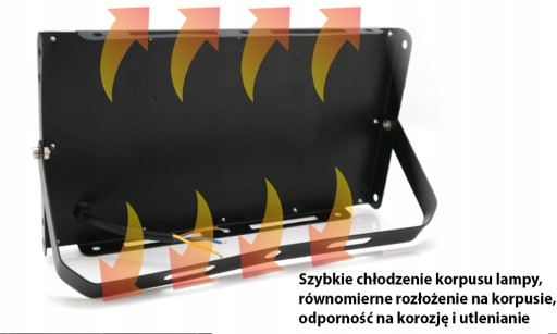 HALOGÉNOVÁ LED LAMPA 50W REFLEKTOR SVETLA 4500lm