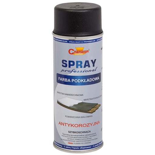 Champion Primer v spreji ČIERNA 400 ml