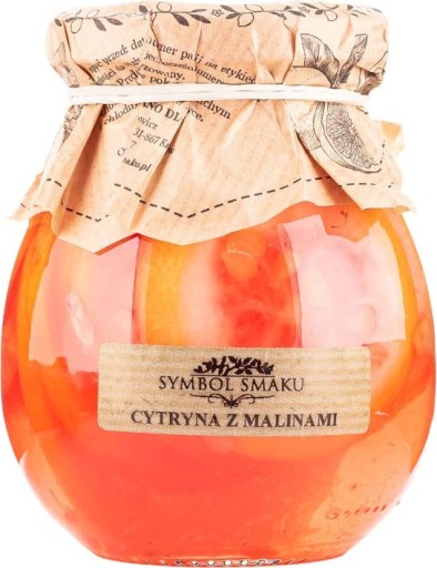 CITRÓNY V SIRUPE S MALINAMI bez konzervantov 260g