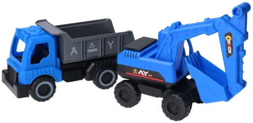 Stavebné auto - sada 2 kusov 4491