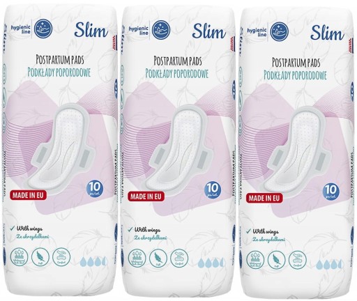 AKUKU PÓRODNÉ VLOŽKY SLIM 3x10 3 BAL