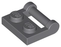 LEGO 48336 TANIER s RUKOVOU 1x2 sivá c NOVINKA (1g)