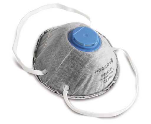 DINKEL polomaska s ventilom FFP1 3 ks/bal Hoegert Technik