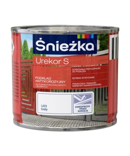 Śnieżka UREKOR S 0,2L Antikorózny základný náter BIELY