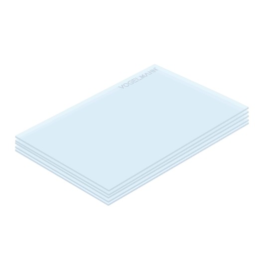 Vogelmann Ochranné PVC sklo 68x107mm (5ks)