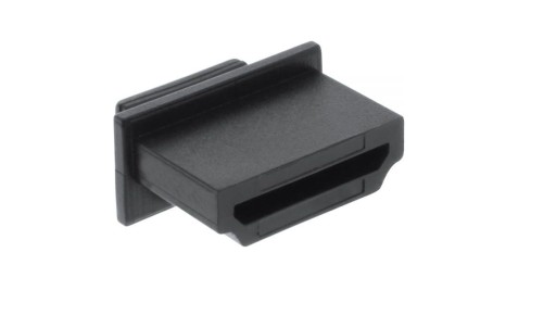 InLine kryt pre HDMI port čierny 10 ks.