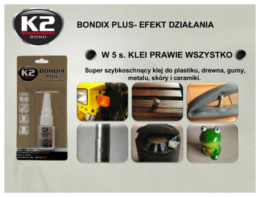 O8V23 K2 BONDIX LEPIDLO NA PLASTOVÉ DREVOGUMA SILNÁ