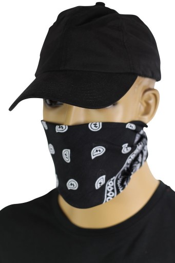 BANDANA BANDANA WRAP ČERVENÁ ŠATKA