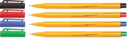 SPOĽAHLIVÉ jemné linky Rystor 4 farby CASE RC-04