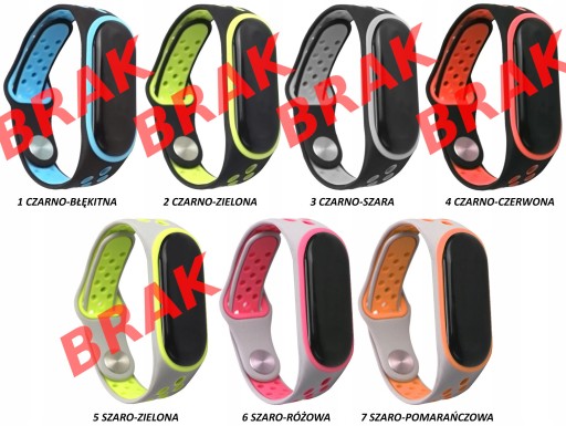Náhradný remienok XIAOMI BAND 4 farby SOFT HOLE