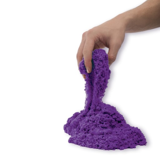 Kinetický piesok vo vedre 350g + 8 foriem