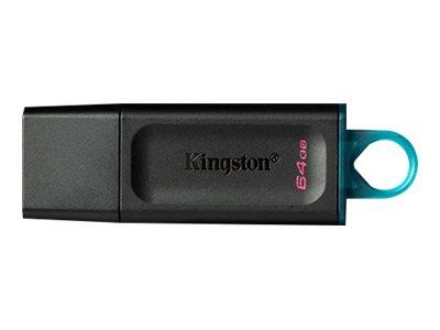 KINGSTON 64GB USB3.2 Gen 1 DataTraveler Exodia Black + Teal