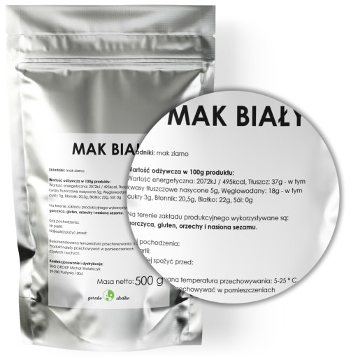 MAK BIELY na svätomartinské rožky 500g