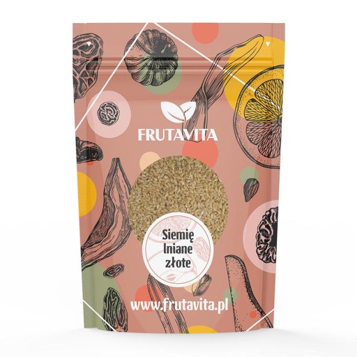 ZLATÝ ĽAN zrno Golden NATURAL čistý 1kg ĽAN