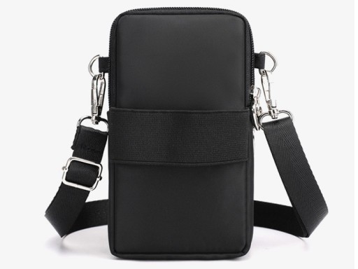 BLACK MINI kabelka Phone Clutch Wallet