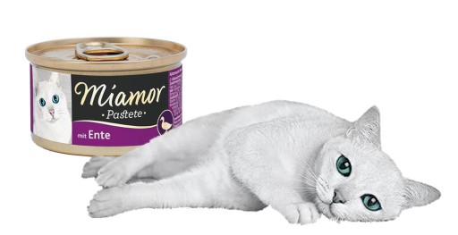MIAMOR PASTA PRE MAČKU KAČKU 85g MÄSOVÉ KRMIVO