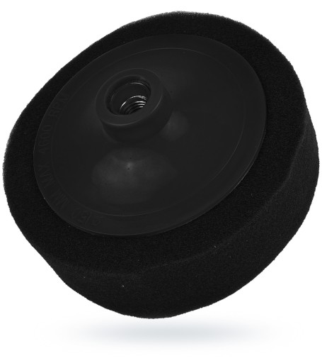 Leštiaci špongia 180mmx50mm M14 čierny mäkký kotúč