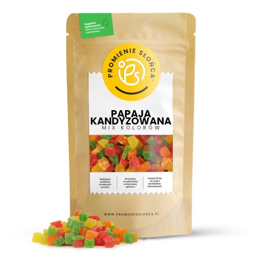 Kandizovaná papája MIX FARIEB 500 g