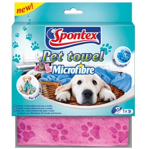 Uterák SPONTEX z mikrovlákna pre psov a mačky