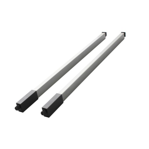 ZÁBRADLIE PRE SYSTÉMOVÝ BOX TR10 L-300MM KOVOVÝ OBDŽNÍKOVÝ AMIX TR10-300/P-LUX