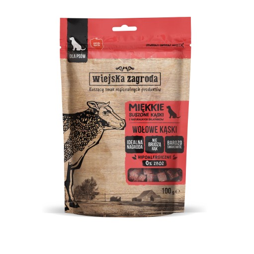 COUNTRY FARM SUŠENÉ MÄSOVÉ KÚSKY - BRAVČOVÁ PEČEŇ 100 g