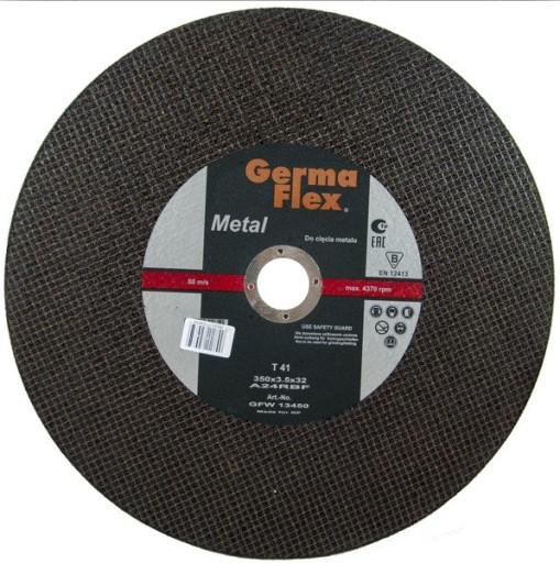 GERMA FLEX KOVOVÝ ŠTÍT 350X3,5X25,4