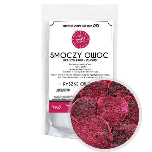 Dračie ovocie Pitaya plátky, Dračie ovocie - 50 g