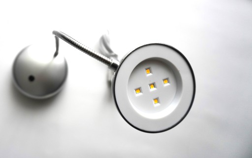 Stolná lampa, nočná lampa, stolná lampa USB 5 x LED