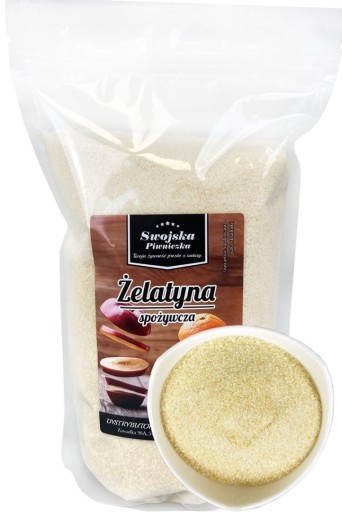POTRAVINOVÁ ŽELATÍNA 250g BLOOM 180 SWOJSKA PIWNICZKA