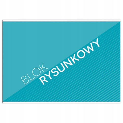 BIELA podložka na kreslenie A4, 10 listov