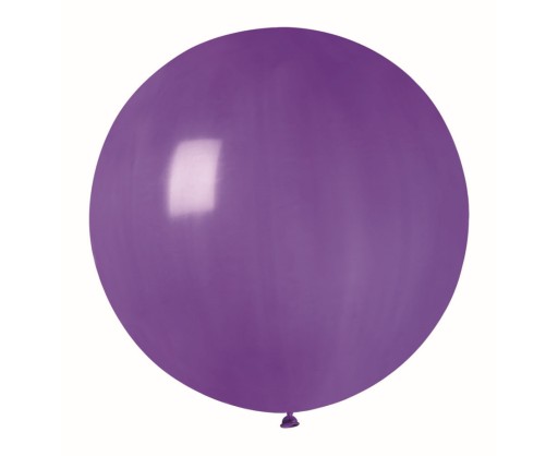 Balón G220 Obria lopta pastelovo fialová 75cm