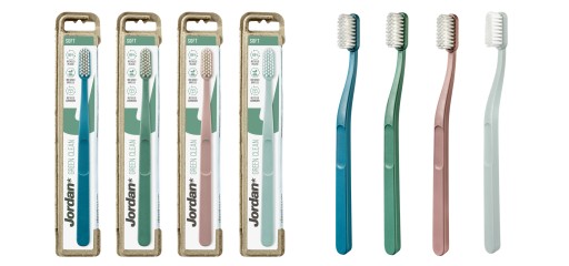 JORDAN GREEN CLEAN zubná kefka ekologická MEDIUM stredná 1 ks.