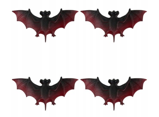DEKORÁCIA SET BAT BAT 4 KS. HALLOWEEN