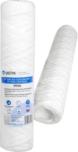 VODNÝ FILTER STRUNOVÁ NÁPLŇ PRIMÁRNA FILTRÁCIA 20 MIKRÓNOV 10