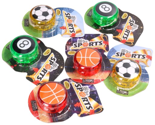 Svietiaci futbalový YoYo Jojo 4514