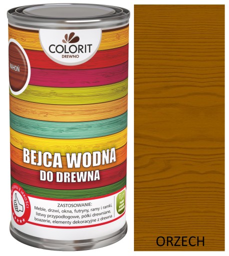 COLORIT VODOVÁ LÚDA NA DREVO 0,5L 500ML VLAŠSKÝ ORIEŠOK