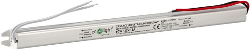 Ultra tenký LED zdroj 5A 60W 12V