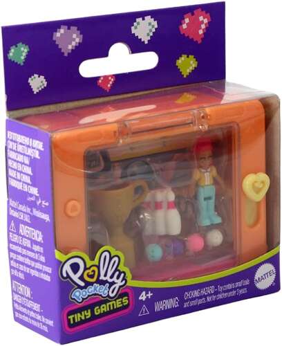 POLLY VRECKOVÁ MINI CESTOVATEĽNÁ ZRUČNOSTNÁ HRA S BÁBIKOU - MATTEL