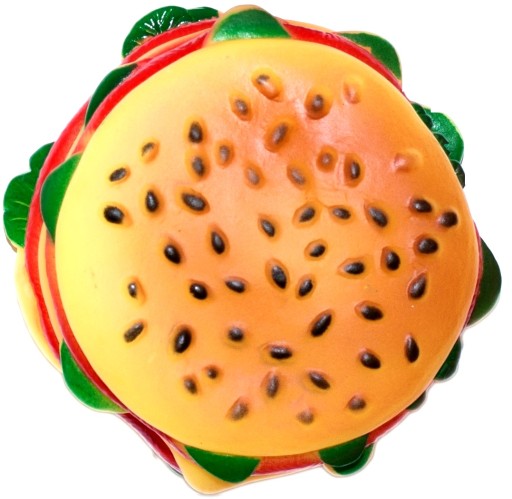 Piskľavá hračka pre psa na hamburger GF2109c