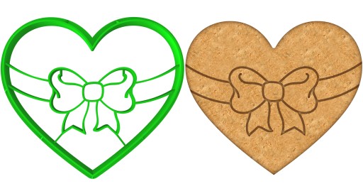 Forma na vykrajovanie srdiečok na Valentína 24