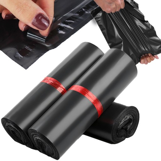 ČIERNE KURIÉRSKE FÓLIOVÉ BALENIA 400x500 50 ks FÓLIOVÉ BALENIE FÓLIOVÉ OBÁLKY