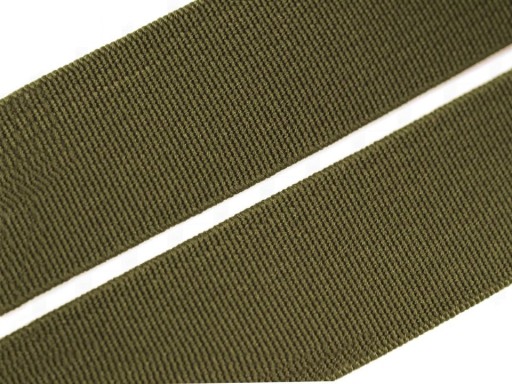 GUMA, plochá, 20 mm, KHAKI 7803