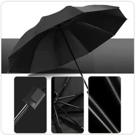 GIGA VEĽKÝ DÁŽDNIK XXL SKLADACÍ DÁŽDNIK UNISEX 130CM + OBAL
