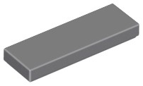 LEGO dlaždice 1x3 tmavosivá DBG 4568734 63864
