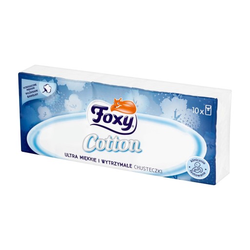 Foxy Cotton Ultra mäkké a odolné obrúsky