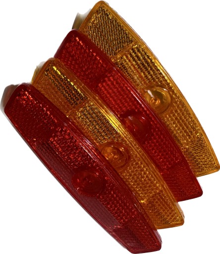 4x REFLEXNÉ REFLEXY PRE RÝCHLU INŠTALÁCIU KOLESOVÝCH Lúčov