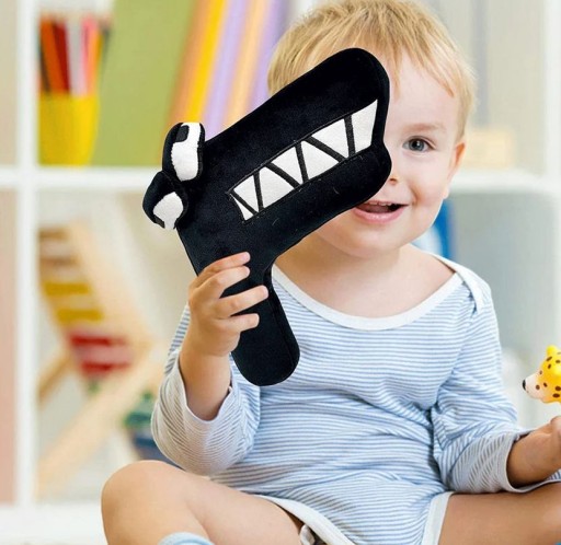 Písmeno F plyšová hračka maskot abeceda Lore