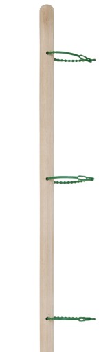 Nastaviteľné viazačky na rastliny, 22 cm, 20 kusov, paradajka