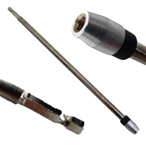 Nadstavec pre rýľové vrtáky, vrtáky do dreva, 1/4' rukoväť, 300 mm