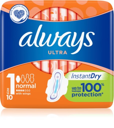 Hygienické vložky Always Ultra Normal 10 ks